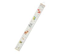 Autocollant de Hauteur pour Garçon et Filles, Déco Chambre, Toile Blanche | Mesure de Taille, Motif Animaux Dessinés, Pose Facile et Retrait Simple, Usage Chambre ou Salle de Bain