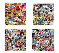 Autocollant De Jeu De Télévision, Autocollant De Doodle, Écologique, Étanche, En Pvc, Réutilisable, Auto-Adhésif, Décoration De Bagages, 50 Pièces/Ensemble