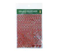 Autocollant de journal autocollant lettre chiffre imperméable PVC étiquette pour ordinateur portable planificateur ordinateur portable couverture téléphone valise bagages tendance décoration