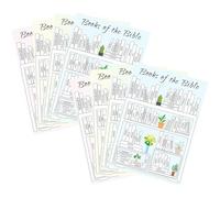 Autocollant De Journalisation Chrétienne,Autocollants Livres De La Bible - Aide À L'étude Des Écritures, Suivi De Lecture Religieuse, Étiquette D'apprentissage De L'Évangile | Autocollants D’étude De