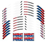 Autocollant de la moto autocollant moto externe stickers roues roues frontière décalcomanie réfléchissant pneu for HRC CBR250RR CBR400RR CBR600RR CBR1000RR (Color : 2)