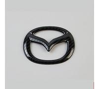 Autocollant de Logo de Voiture pour Mazda CX-4 CX-5 2014-2019, Voiture Lettres Emblème Badge Logo Autocollant, Badge Plaque Signalétique Signe Décoration Autocollants,E Carbon Fiber