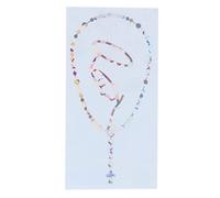 Autocollant de Lourdes brillant de la Vierge Marie - Image religieuse - Culte Chrétien en Plastique