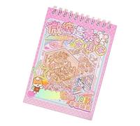 Autocollant De Maison Miniature Dessin Animé Scène Miniature Amusante Pour Scrapbooking Journal Carnet Notes Cadre Photo Étui Téléphone Décoration Journal