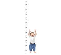 Autocollant de mesure de la hauteur - Tableau de croissance des pour pour la chambre ou le salon | Decal de souverain décoratif amusant | Art mural amovible pour le suivi du développement