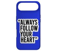 Autocollant de Motivation « Always Follow Your Heart » Coque pour iPhone Air