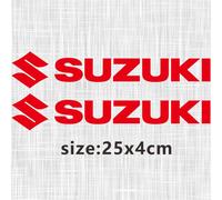 Autocollant De Moto Suzuki,Logo Emblème De Réservoir.Red Big.