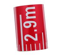 Autocollant de Niveau D’eau Rouge Pvc 10cm X pour Réservoir