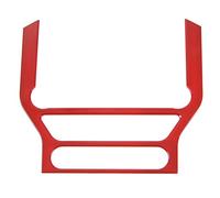 Autocollant De Panneau Navigation Contrôle Central D'accessoires Voiture Pour Ford Pour Mustang 2015 2016 2017 2018 2019 2020 2021 2022(Rosso)