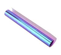 Autocollant de phare de voiture, phares de caméléon brillants auto-adhésifs feux arrière, films d'antibrouillards, feuille de film autocollant, film vinyle teinté (30 * 100CM-Purple)