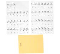 Autocollant de Piano pour Débutants, Clavier 88 Touches, Blanc | Adhésif Facile à Poser Retirer, sans Trace, Aide Pratique pour L'apprentissage du Piano