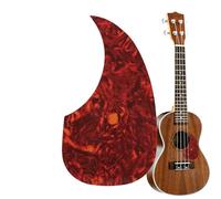 Autocollant De Ploïd Pour Guitare: Feuille Durable En Forme De Goutte, Couche De Protection Mince | Panneau Celluloïd Autoadhésif, Couverture Du Corps Électrique, Accessoire De Session De Reg