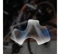 Autocollant de protection anti-rayures pour cadre de pédalier amovible - Accessoires de vélo de route - Longue durée de vie