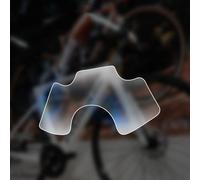 Autocollant de protection anti-rayures pour cadre de pédalier amovible - Accessoires de vélo de route - Longue durée de vie