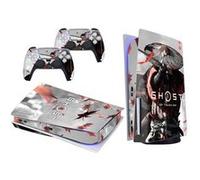 Autocollant de protection complète Ghost of Tsushima pour la console PS5 Standard Edition et le Manette 002 G