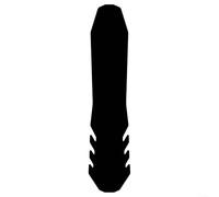 Autocollant de protection de cadre pour VTT - Composition en silicone - Cible la vulnérabilité aux éclats de pierres et aux frottements (B)