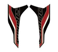 Autocollant De Protection De Carénage De Siège Arrière pour Moto pour BMW S1000R S 1000 R M 1000 R 2021-2024 AntidéRapants RéServoir(Rouge)