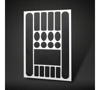 Autocollant de protection de chaîne et de cadre - 0,18 mm d'épaisseur - Pour VTT et fourche - Résistant aux rayures - Imperméable et anti-UV - Pour cyclistes et cyclistes tout-terrain (A)