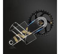 Autocollant de protection de manivelle pour VTT fabriqué à partir de film TPH compatible avec les manivelles en carbone tels que Stylo Race Face NEXT 6C E Thirteen modèles (C)
