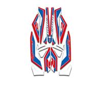 Autocollant de Protection de réservoir de Carburant latéral de Moto pour BMW S1000R S 1000 R S 1000R 2014-2018 Kit de décoration Autocollant Autocollants pour Protection de réservoir de carbu(Couleur