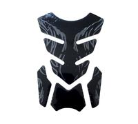 Autocollant De Protection De Réservoir De Moto, 1 Pièce Couverture Autocollante Accessoires De Moto Tank Pad Sticker(Black)