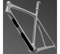 Autocollant de protection pour tube de descente de vélo de montagne en silicone souple pour une défense durable du cadre (D)