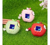 Autocollant de protection souple en silicone pour Tamagotchi Paradise, étui de protection, capuchon de bouton, accessoires Pink Strawberry