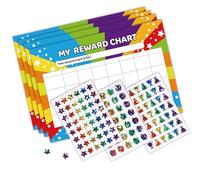 Autocollant de récompense étoile avec feuille de tableau de mes tâches, autocollant de motivation étincelant pour, pour les transferts incitatifs pour en classe, à l ' école et à la