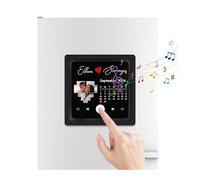 Autocollant de réfrigérateur avec musique personnalisée, aimant de réfrigérateur personnalisé avec photo, aimant de réfrigérateur mignon et amusant pour jouer des chansons, aimants de réfrigérateur,