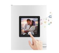 Autocollant de réfrigérateur avec musique personnalisée, aimant de réfrigérateur personnalisé avec photo, aimant de réfrigérateur mignon et amusant pour jouer des chansons, aimants de réfrigérateur,