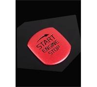 Autocollant de réparation Compatible avec Volvo XC60 XC90 S90 V90 V60 S60 Couvercle du Bouton De Frein À Main Électronique De Stationnement Automatique(A Red 1pcs)