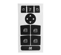 Autocollant de réparation pour Bouton de Commande de lève-vitre intérieur Mercedes-Benz W204 (2007-2014).