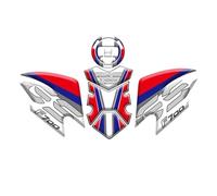 Autocollant De Réservoir Carburant pour F700GS F700 GS Aventure Autocollant Antidérapant De Protection De Genou De Gaz De Côté De Coussinet De Réservoir De Moto(Color 1)