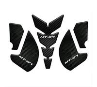 Autocollant de réservoir de carburant Autocollant De Tampon De Réservoir De Carburant De Moto, Autocollant De Protection De Couvercle De Gaz, Accessoires Pour YAMAHA MT07 MT-07 MT 07 2018 - 2019(Coule