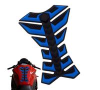 Autocollant De Réservoir - Matériau En Caoutchouc | Autocollant 3D En Os De Poisson À Chevrons, 21x15.3cm, 0.2 Livres, Protecteur De Bouchon De Carburant Antidérapant Pour Modification De Carr