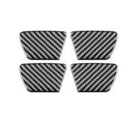 Autocollant de RevêTement de Garniture de Bol de PoignéE de Porte IntéRieure en Fibre de Carbone pour Accessoires IntéRieurs Cruze 2009-2015