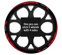 Autocollant De Roue De Coulée Pour Yamaha,Autocollant De Moyeu,Bande À Rayures De Jante,Accessoires Étanches,Trucs 07,09,Xj6,Yzf,R125,202.1,R6,R3,Fz6,R1 - Type A2