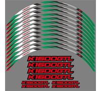 Autocollant De Roue Moto, Bande Jante Étanche pour BMW K1600GTL K1600 K 1600 GTL 2011 - 2023, Accessoires Décalcomanies