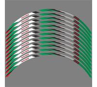 Autocollant De Roue Moto, Bande Jante, Étanche pour GL1800 Gold Wing Goldwing GL 1800 2001 - 2023, Accessoires