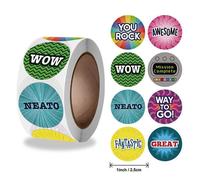 Autocollant De Scellage Merci Singe Zèbre, Étiquette Scrapbooking Décoratif Kawaii, En Papier, Fourniture De Papeterie De Bureau, 300 Pièces