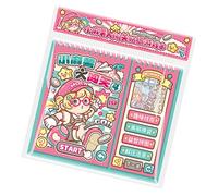 Autocollant de scène miniature pour scrapbooking, paysages décoratifs pour journal, livre de souvenirs, couverture de téléphone, ordinateur portable, livre d'activités pour enfants