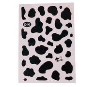 Autocollant De Scrapbooking Étanche, Collection De Décalcomanies, Couleur Unie, Motifs De Vache À Lait, Pour Ordinateur Portable, Notebook, Bricolage, Album, Journal Intime, Vente De To