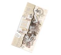 Autocollant de scrapbooking indéchirable et imperméable pour la création de journaux intimes, papeterie et journaux, cadeaux pour filles, fournitures de scrapbooking adaptées à l'extérieur