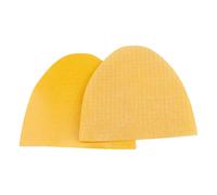 Autocollant de Semelle Antidérapant Tpr pour Chaussure, Jaune | Protection Avant-pied pour Talon Haut et Sandale, Pose Facile, Surface Antiglisse, Aide la Chute