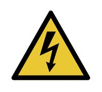 autocollant de sol antidérapant danger haute tension MW Tools SAN500TELEC