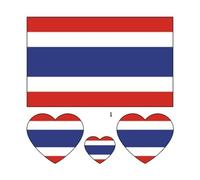 Autocollant de tatouage de drapeaux d'asie, drapeau de corée, d'inde, d'indonésie, d'arabie saoudite, de thaïlande, de singapour, du Pakistan et de malaisie (Color : Style-24, Size : A)