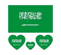 Autocollant de tatouage de drapeaux d'asie, drapeau de corée, d'inde, d'indonésie, d'arabie saoudite, de thaïlande, de singapour, du Pakistan et de malaisie (Color : Style-35, Size : A)