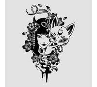 Autocollant De Tatouage De Jus De Qualité Supérieure Semi-Permanent Imperméable À L'Eau À Base De Plantes Fox Shadow