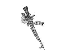 Autocollant de tatouage étanche Dragon foncé Tatoo Tribal Totem bras poignet faux tatouage for Art corporel femmes hommes(004)