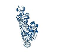 Autocollant de tatouage for femmes adultes, fille, imperméable, réaliste, s'estompe naturellement(010)